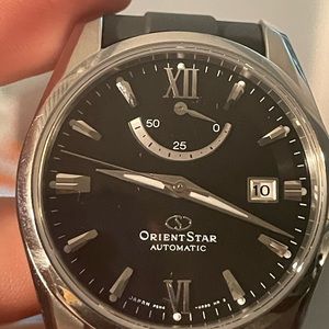 Orient Star automatic watch. power reserve